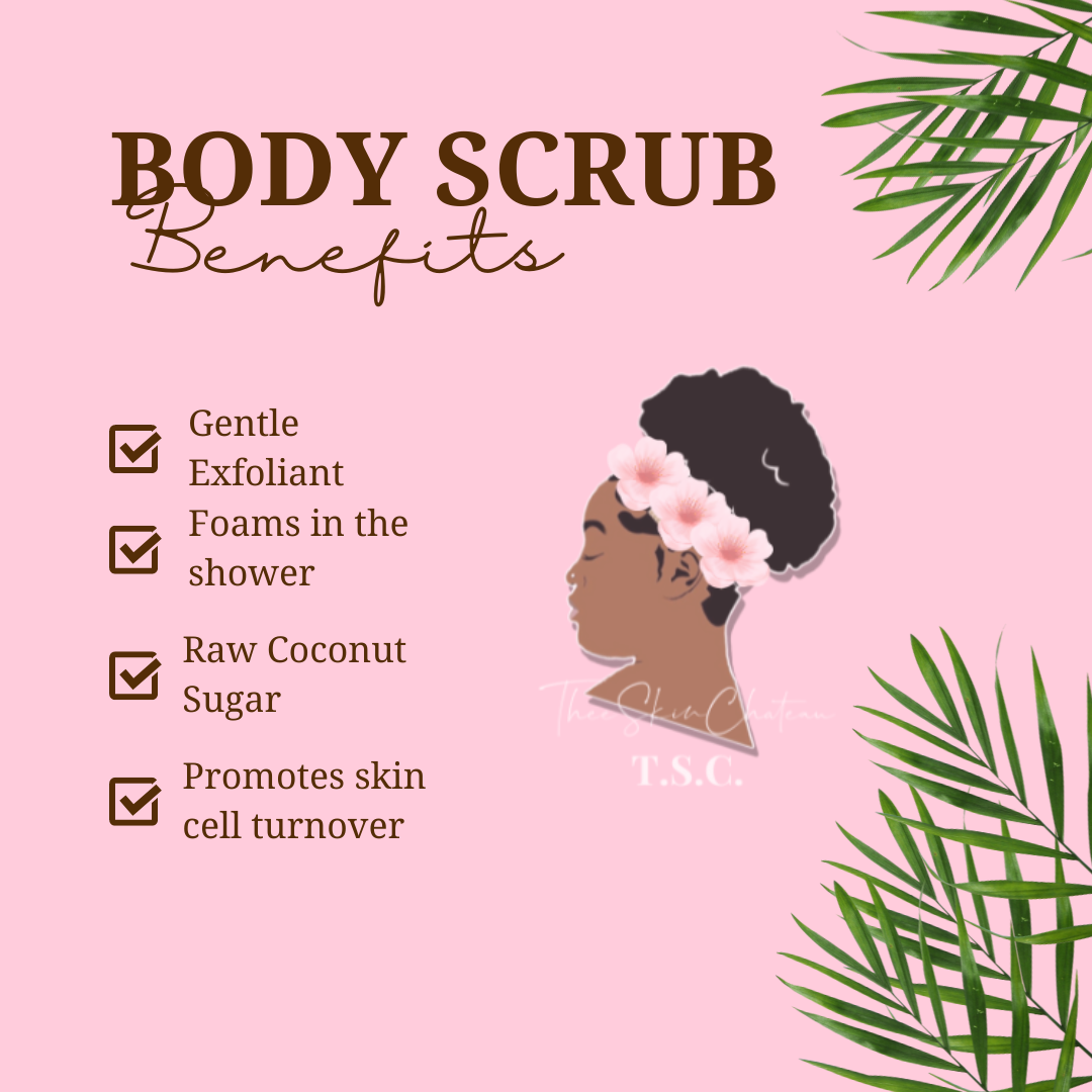 Foaming Exfoliating Body Scrubs