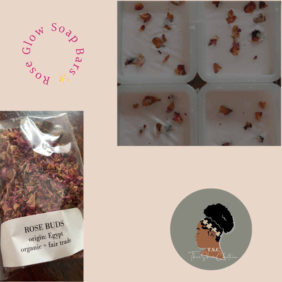 Rose Glow Body Bar